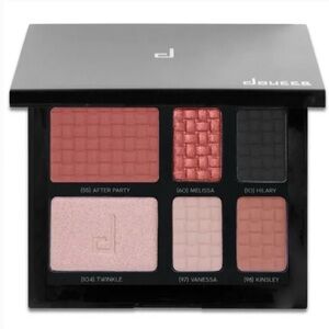 Doucce Pink & Coral 6-Shadow Eyeshadow Palette